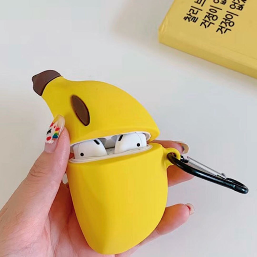 Banana Peel Airpod Case